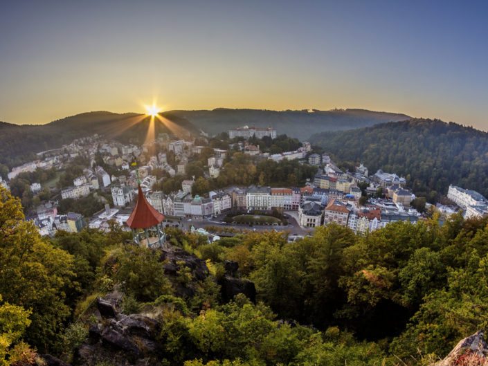 Karlovy Vary sunrise
