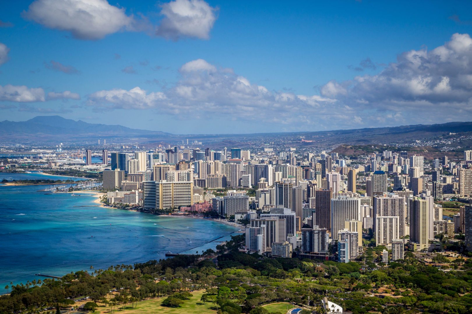 Honolulu skyline