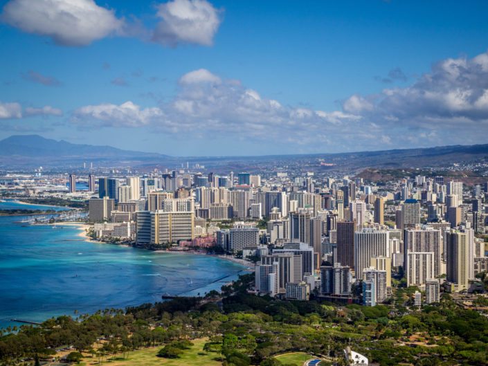 Honolulu skyline